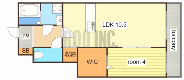 サンハイムの物件間取画像